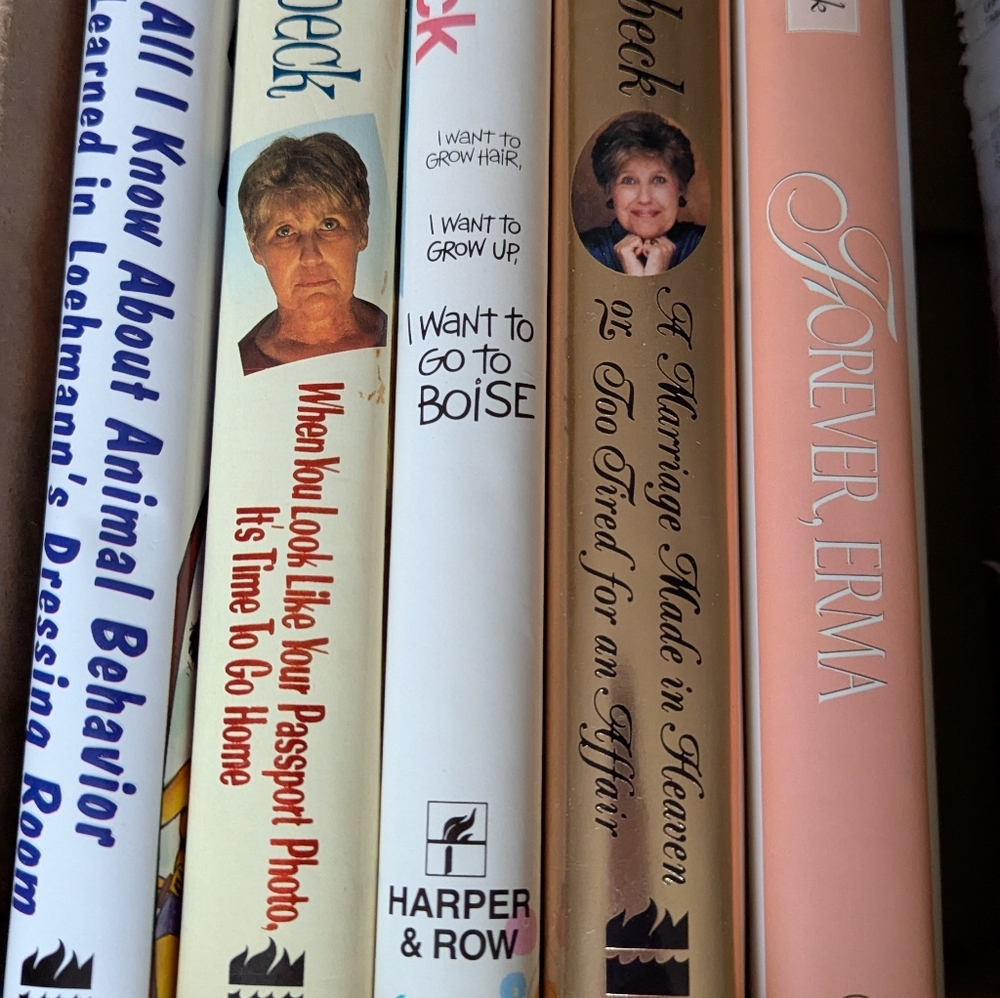 Vintage Erma Bombeck Books